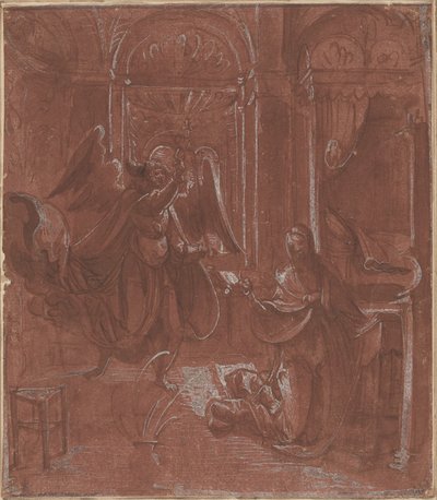 Bebudelsen af German 16th Century