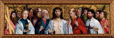 Kristus og de tolv apostle, anden halvdel af det 15. århundrede af German Master