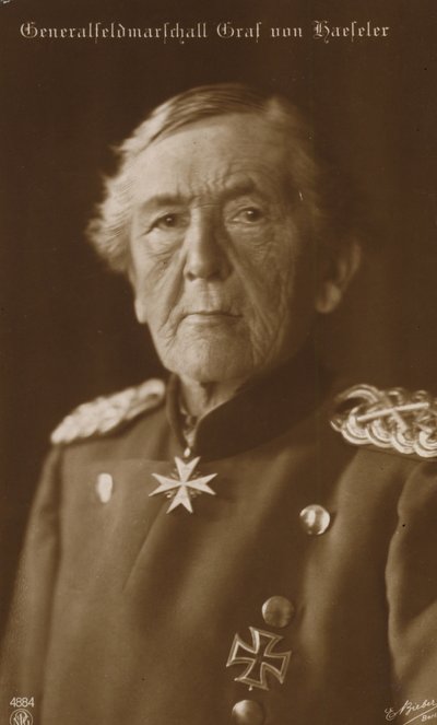 Feltmarskal grev von Haeseler (s/h-foto) af German Photographer