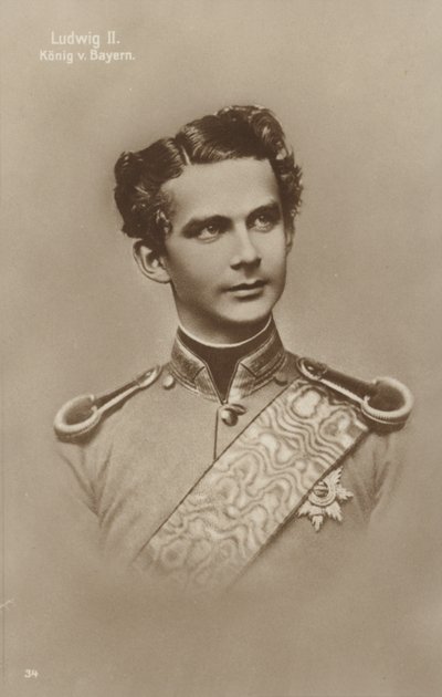 Ludwig II (s/h-foto) af German Photographer