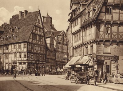 Marktstrasse, Hannover (s/h-foto) af German Photographer
