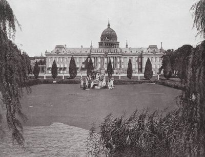 Potsdam, byslottet og Neptuns springvand (s/h-foto) af German Photographer