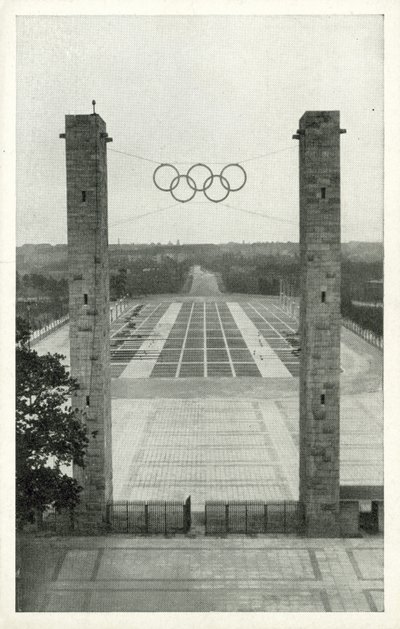 Reichssportfeld, Berlin (s/h-foto) af German Photographer