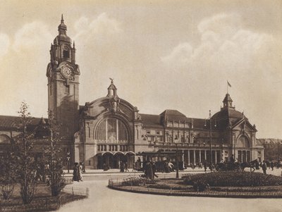 Wiesbaden, hovedbanegården (s/h-foto) af German Photographer
