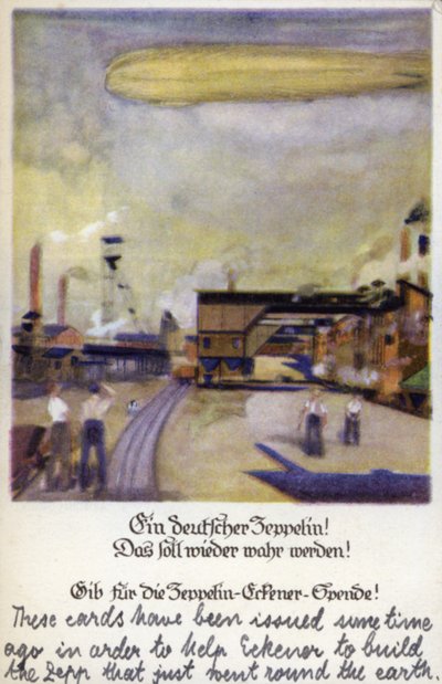 Ein deutscher Zeppelin! von German School