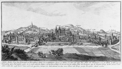Aachen (ætsning) af German School
