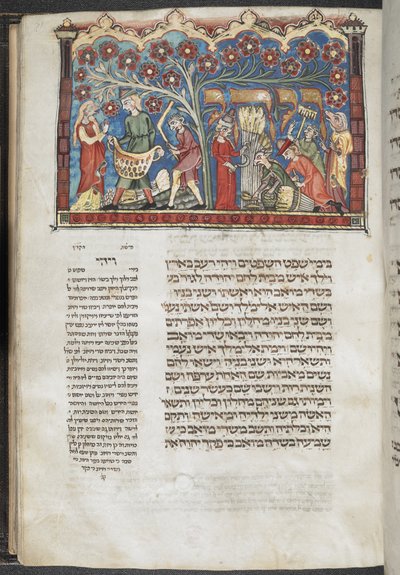 Tilføje. 22413, f.71 Høstscene, fra en 