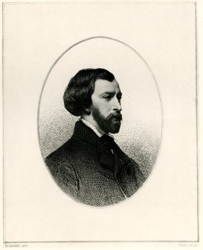 Alfred de Musset af German School