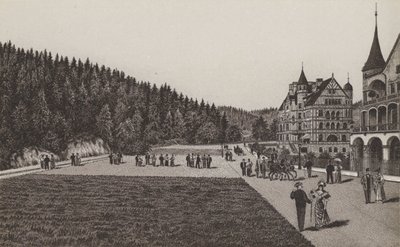 American Park (litho) af German School