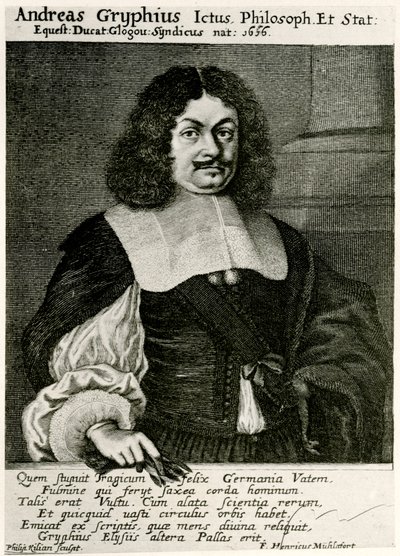 Andreas Gryphius af German School