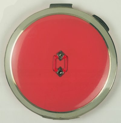 Art Deco Powder Compact, lavet af Rowenta, 1950