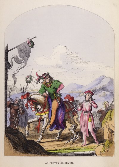 As Pretty As Seven (farve litho) af German School