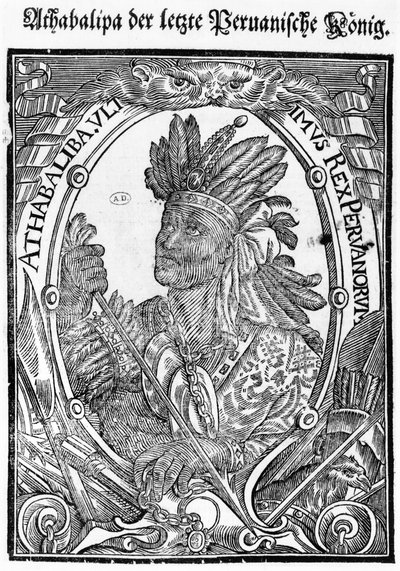 Atahualpa (ca. 1502-33) af German School