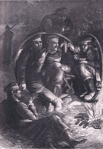 Før Metz, Cassells historie om krigen mellem Frankrig og Tyskland udgivet af Cassell and Company Limited, ca. 1890 (litho) af German School