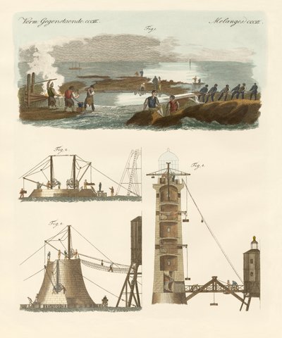 Bell Rock fyrtårn af German School