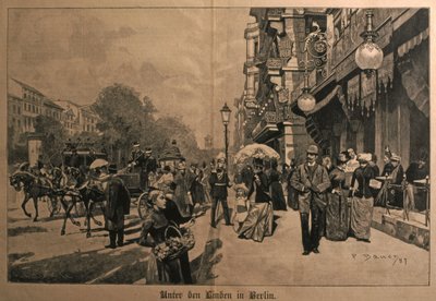 Berlin, Unter den Linden af German School