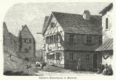 Fødested for den tyske digter og dramatiker Friedrich Schiller, Marbach am Neckar af German School