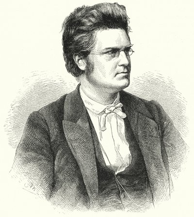 Bjørnstjerne Bjørnson, norsk forfatter af German School