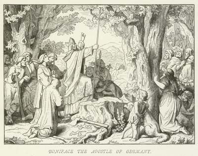 Bonifatius, Tysklands apostel af German School