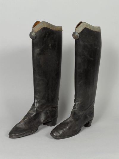 Støvler, 3. von Zieten Hussars, båret af HRH The Duke of Connaught, før 1914 (støvle) af German School