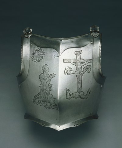 Brystskjold, Nürnberg, ca. 1550 af German School