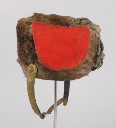 Busby, HKH The Duke of Connaught, 3rd Zieten Hussars, German Army, pre-1914 (busby) af German School