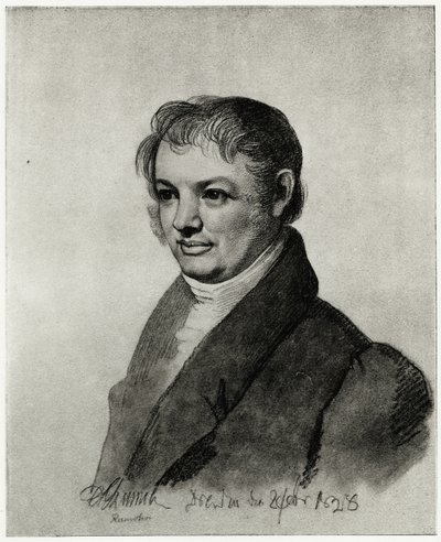 Carl Friedrich von Rumohr, 1884-90 (fototype) af German School