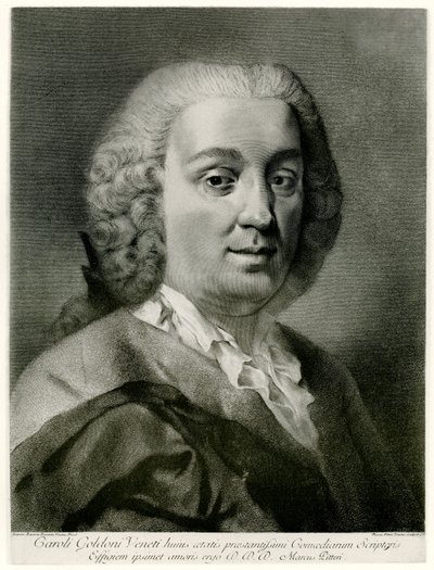 Carlo Goldoni af German School