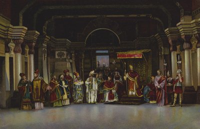 Kristus foran Herodes af German School