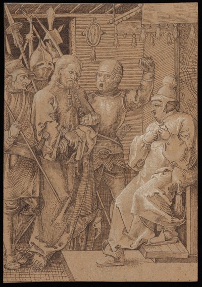 Kristus før Pontius Pilate af German School