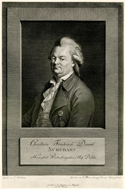 Christian Friedrich Daniel Schubart af German School