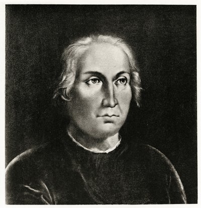 Christoph Columbus, 1884-90 (fototype) af German School