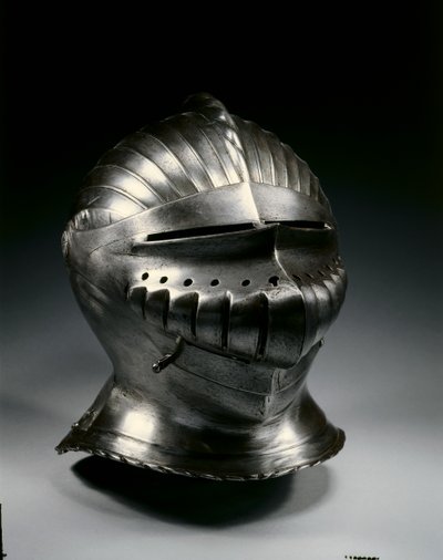 Tæt hjelm i Maximilian stil, c.1510-30 af German School