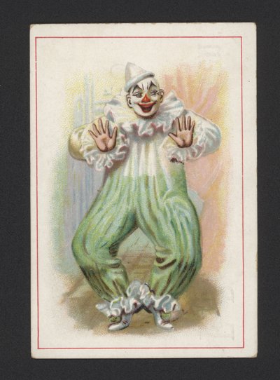 Klovne (Chromolitho) af German School
