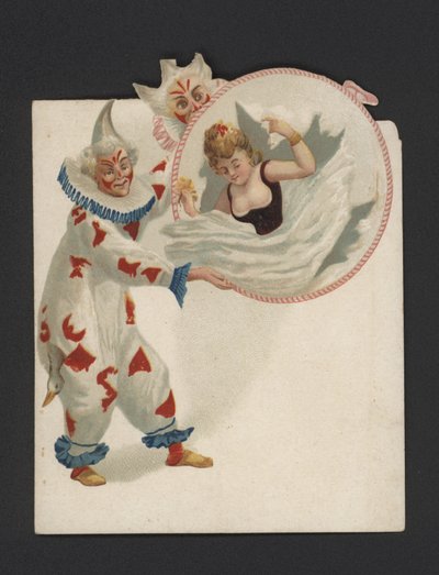Klovne (chromolitho) af German School