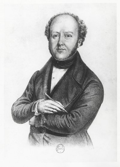 Dagobert von Gerhardt (gravering) af German School