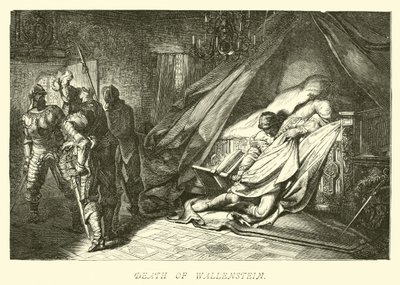 Wallensteins død af German School