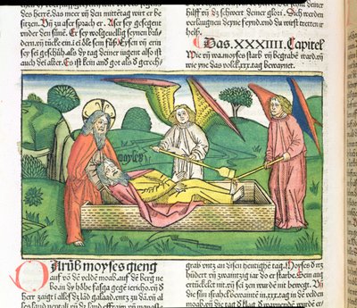 Femte Mosebog 34 Moses