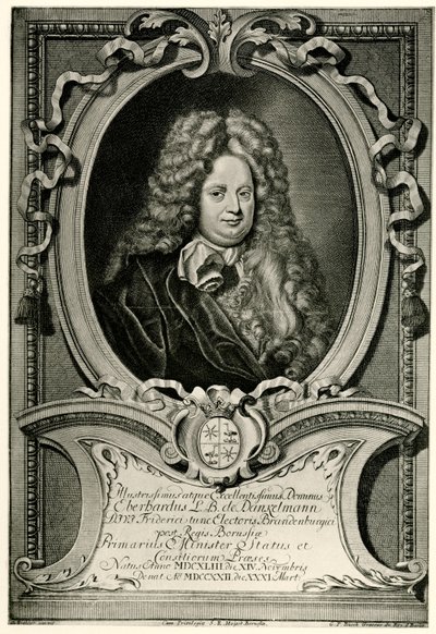 Eberhard Christoph Balthasar von Danckelmann af German School