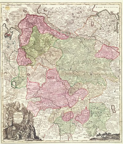 Electorate of Hannover (farvegravering) af German School
