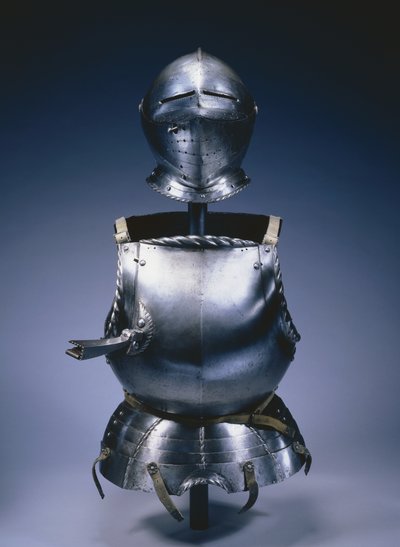Elementer fra en delvis rustning, ca. 1510-1530 af German School