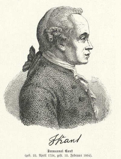 Emmanuel Kant, tysk filosof af German School