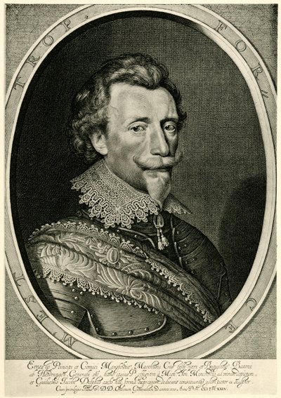 Ernst Graf von Mansfeld af German School
