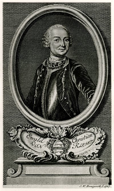 Ewald Christian von Kleist af German School