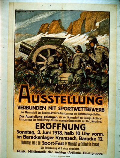 Udstilling af konkurrencesport, 1918 af German School