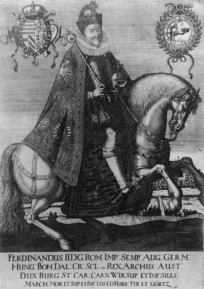 Ferdinand II (1578-1637), hellig romersk kejser af German School