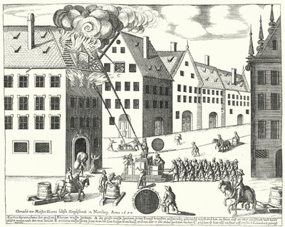 Brandmænd i Nürnberg af German School