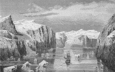 Fjord i Francis-Joseph Land af German School