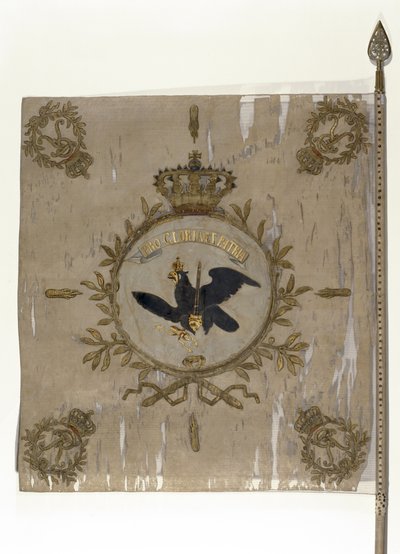 Flag for det preussiske infanteri (tekstil) af German School