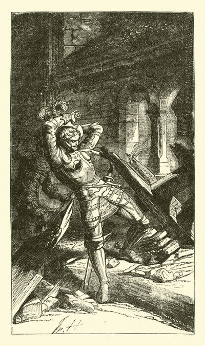 Francis von Sickingen dødeligt såret af German School